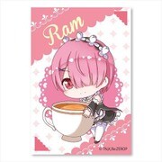 リゼロ ぎゅぎゅっと BIGスクエア缶バッチ part.2 ラム [キャラクターグッズ]
