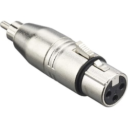 楽器用コネクター XLR(F)/RCA(M) TDX312