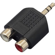 楽器用コネクター RCA(F)X2/StMini(M) TDF310