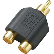 楽器用コネクター RCA(F)X2/RCA(M) TDF319