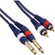パッチングケーブル (2m Phone×2/RCA×2) TD-20PRC