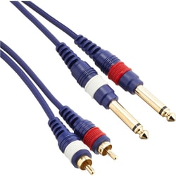 パッチングケーブル (5m Phone×2/RCA×2) TD-50PRC