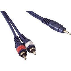 パッチングケーブル (7m StMini/RCA×2) TD-70SMRC