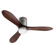 Modern Collection LED シーリングファン REAL wood blades JE-CF004M-SV