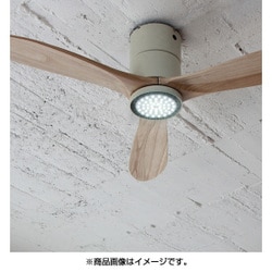 【値下げ中】LED シーリングファン REAL wood JE-CF004M