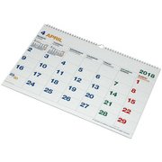 CLK43-A3-01 [2018年4月始まり A3サイズ 壁掛けカレンダー リングタイプ]