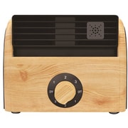 木目調扇風機 アロマトレー付 ナチュラル H40030