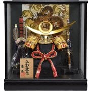 兜ケース飾り 8号上杉金兜 Koei-516
