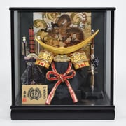 兜ケース飾り 8号伊達金兜 Koei-517