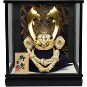 兜ケース飾り 白金兜 Koei-536中