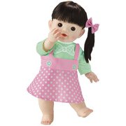AI-741 [ぽぽちゃん 着せ替え ピンクのドット柄スカート]
