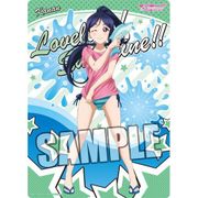 ラブライブ！サンシャイン！！ B5クリア下敷 果南水遊び
