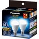 LED電球 E17口金 60形相当 昼光色相当 全方向タイプ 760lm 2個セット LDA7DGE17Z60ESW22T