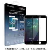 Tempered Glass Screen Protector for iPhone 8 Plus ブラック (全面フィット/3D ) [iPhone 8 Plus用フィルム]