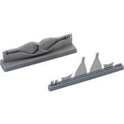 72CM7396 [日・J2M3雷電用主脚収納口セット (ハセガワ用) 1/72 レジン製ディティールアップパーツ]