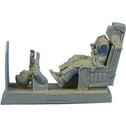 ARB320112 [A-4 スカイホーク パイロットw/射出座席 (トランぺッター/ハセガワ用) 1/32 レジン製ディティールアップパーツ]