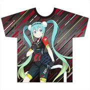 レーシングミク 2018 TeamUKYO 応援Ver. フルグラフィックTシャツ Mサイズ