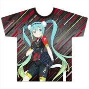 レーシングミク 2018 TeamUKYO 応援Ver. フルグラフィックTシャツ XLサイズ