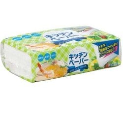3枚重ねピローキッチンペーパー 1P 75組（225枚） [キッチンペーパー]