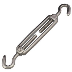 11376 [ステンレス枠式ターンバックル(フック&フック) 4mm]