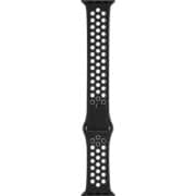 Apple Watch  38mmケース用 Nikeスポーツバンド S/M & M/L ブラック/ホワイト [MRHJ2FE/A]