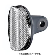 パイプ取り付け用 フロントリフレクター クリアーレンズ/ブラックボディ RR-165-BPW フロント用