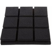 オーディオルーム吸音材スクエアタイプ 30×30×5cm PS-RT30SQ(BK)