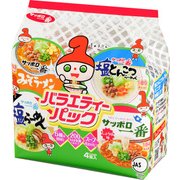 サッポロ一番 ミニどんぶりバラエティーパック 4食入 177g