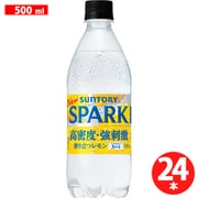 サントリー天然水 スパークリング レモン 500ml×24本 [炭酸水]