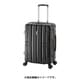 スーツケース ALi MAX 旅行日数目安：4～5泊 50L/拡張時60L TSAロック搭載 ブラック ALI-MAX22