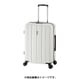 スーツケース ALi MAX 旅行日数目安：4～5泊 50L/拡張時60L TSAロック搭載 ホワイト ALI-MAX22