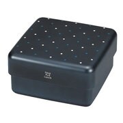行楽弁当箱 ウッドネイビー ドット [ピクニックランチボックス]