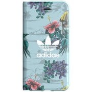 30929 [iPhone 8/7/6s/6 ケース adidas OR-Beach/Floral-Booklet case Ash Grey]