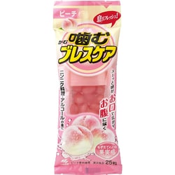 口中清涼剤 噛むブレスケア ピーチ 25粒