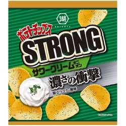 ヨドバシ Com 湖池屋 ポテトチップスstrong サワークリームオニオン 56g 通販 全品無料配達