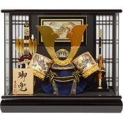 五月人形 5-8 五月人形 ケース入り 兜飾り 大将鍬形