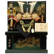 五月人形 収納型 兜飾り 中鍬形兜