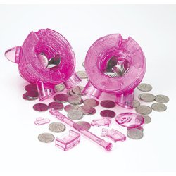 新品　立体パズル クリスタルパズル 93ピース ブタの貯金箱　イエロー ピンク Amazon | 93ピースジグソーパズル ブタの貯金箱・イエロー