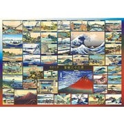 54-016 北斎富嶽三十六景 コレクション [ジグソーパズル パズルの超達人EX スーパースモール 2000ピース （完成サイズ：38×53cm）]