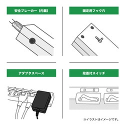 ヨドバシ.com - ヤザワ Yazawa 個別スイッチ付節電タップ 3個口 ヨドバシ.com - ヤザワ Yazawa 個別スイッチ付節電タップ 3個口