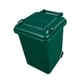 プラスチック トラッシュカン グリーン 18L 100-195GN