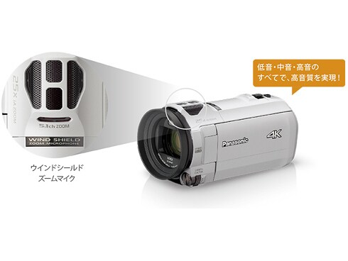 ヨドバシ.com - パナソニック Panasonic HC-VX990M-W [デジタル4K