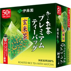 おーいお茶 プレミアムティーバッグ 宇治抹茶入り玄米茶 2.3g×50袋 [ティーバッグ]