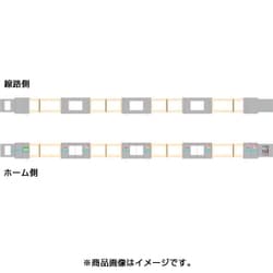2583 [ホームドア 水色小窓 着色済み Nゲージ]