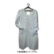 BR6-4 [キュービック ブロード洋割烹着 M-Lサイズ ホワイト]