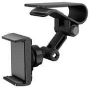 EC-198 [車内用品 EXEA（エクセア） スマホホルダー バイザースマホホルダー 収納サイズ：55～100mm 厚み：16mm 重さ：210gまで]