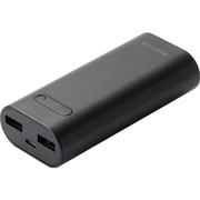 モバイルバッテリー 6400mAh ブラック DE-M01L-6400BK