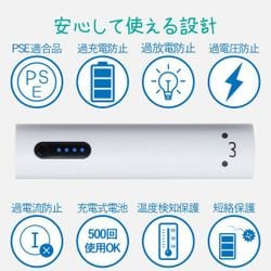 ヨドバシ.com - エレコム ELECOM DE-M04L-3200WF [モバイルバッテリー