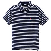 CP 18SS CW-MS309 378 NV/OWH L [半袖ポロシャツ Lサイズ]