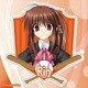 リトルバスターズ！ ワンポイント耐候ステッカー 棗鈴 [キャラクターグッズ]